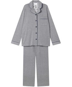 une nana cool 【綿100%】やわらか杢フライスパジャマ MADE WITH LIBERTY FABRIC