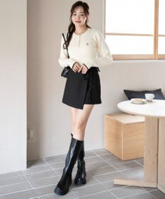 WEGO 【WEB限定/25年秋冬新作】別注USPOLOヘンリーネックニットPO