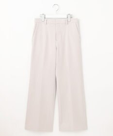 自由区 【裏起毛/撥水加工】TRギャバ ストレートパンツ