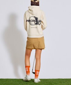 PW CIRCULUS 【蓄熱裏地】【WOMEN】バイカラースカート ゴルフウェア レディース