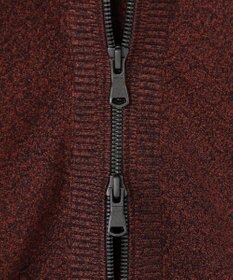 JOSEPH HOMME 【イージーケア】 ヴィスコースリンクス　ジップアップカーディガン