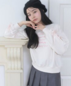 WEGO レースアップリボンスウェット