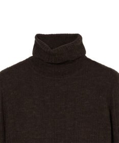 JOSEPH シアーウールリブ ハイネックニット