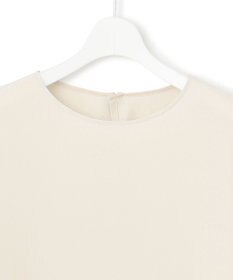 23区 L 【吸水速乾/UVカット/接触冷感】ストレッチジョーゼット ランタンスリーブ カットソー