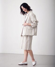 J.PRESS YORK STREET 【WOMEN】コットンリネン　ジャケット