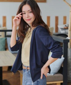 Tiaclasse L 【UVケア・接触冷感】“やみつき”ショートパーカー