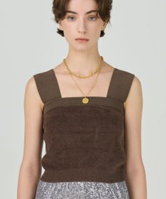 GRACE CONTINENTAL コインダブルネックレス