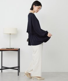 AMERICAN HOLIC 【イージーケア】Ｗクロスティアードブラウス