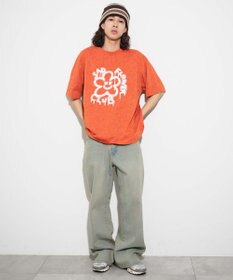 WEGO 【ユニセックス着用ITEM】スノーダイグラフィックT