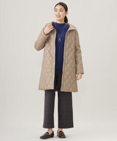 J.PRESS LADIES L 針抜きフライス リブ ボトルネック カットソー