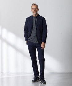 J.PRESS MEN カスリ モックネック Tシャツ