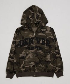 WEGO カレッジロゴBIGZIPパーカー