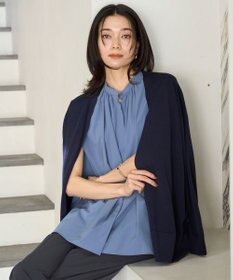 UNFILO イージーカーディガン [NEW]ネイビー