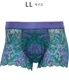 WACOAL MEN WACOAL MEN 【レースボクサー】 ボクサーパンツ フロント快適グラマラス 通気性 スカラ始末(裾部分) 前閉じ レース 下着 メンズ WT3826 /ワコールメン