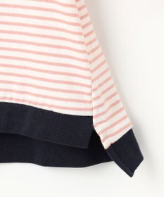 組曲 KIDS 【90-100㎝】リボンボーダー トップス