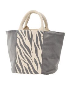 Green Parks ・ｓｏｆｉ　ベロアアニマルプリントトートバッグ