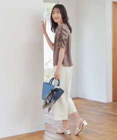 Tiaclasse 【日本製・洗える・接触冷感・吸水速乾・UVカット】サーラドライ・ワイドパンツ