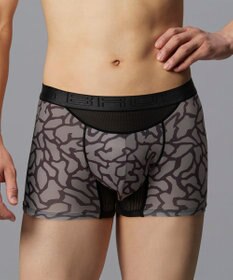 WACOAL MEN ボクサーパンツ 風が通ってムレ軽減。 ダブルエアスルータイプ 吸汗速乾 前閉じ GT3910 /ブロス バイ ワコールメン