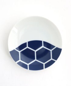 たち吉 【たち吉】藍吉祥皿〈５枚〉美濃焼