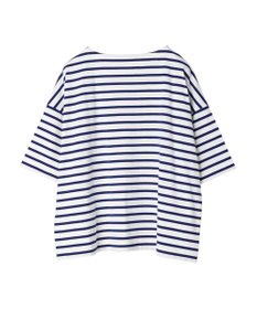 Green Parks ボーダーボートネック７分袖プルオーバー