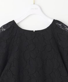 ANY SIS 【洗える】ラグランレースＴ ブラウス