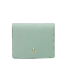 LANVIN en Bleu リュクサンブール 二つ折りコンパクト財布