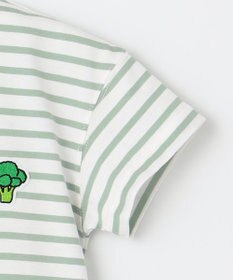 ANY KIDS 【ke ke ke】GOOD MORNING ボーダーチュニック ワンピース