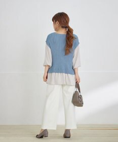 Tiaclasse L ベストドッキングトップスチュニック