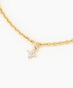 組曲 フラワービジューチェーンネックレス