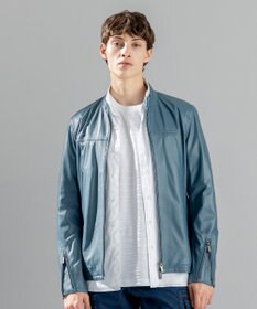 JOSEPH HOMME ライトラムナッパレザー　シングルライダース