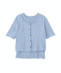 earth music&ecology SET2点メロータンク＋カーディガン
