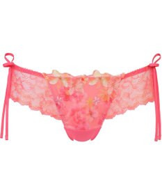 WACOAL Tバック ショーツ 【重力に負けないバストケアBra】 はきこみ丈あさめ BRB414とペア レディース PRA414 /ワコール