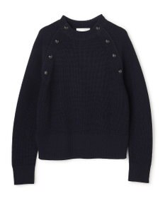 BEIGE， HELIODOR / スポンディッシュマリンボタンニット