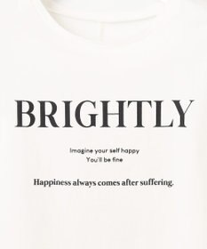 Feroux フレンチスリーブロゴプリント Tシャツ