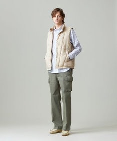 J.PRESS MEN ナイロンワッシャータフタ ダウンベスト