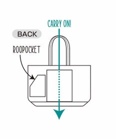 ROOTOTE 8395【サンリオ】IP.グランデ.パッカブル.ハローキティ-A