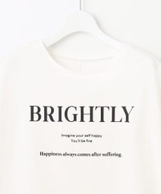 Feroux フレンチスリーブロゴプリント Tシャツ