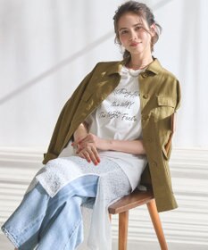 23区 L 【SLOW/一部店舗限定】ワイドシルエット デニム パンツ