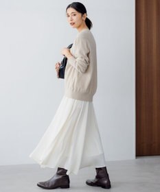 23区 【洗える】ピュアカシミヤ Vネック ニット