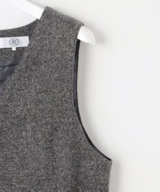 J.PRESS LADIES S シルクネップ ツイード ジャンパースカート