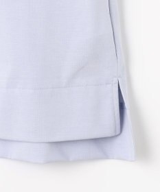 J.PRESS LADIES 【洗える】プレーティングジャージー バンドカラー カットソー