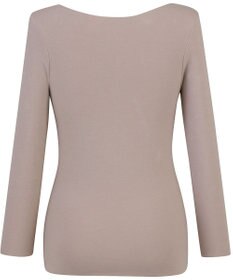 Wing あったかインナー 綿100％(肌側) アウターにひびきにくい ムレにくい 【綿の贅沢ここちフラット】 8分袖 長袖 秋 冬 EL4871 ウイング／ワコール