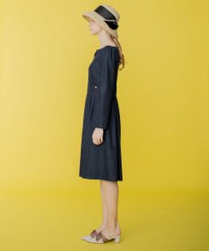 TOCCA 【洗える！】BLUE CIEL 長袖ドレス