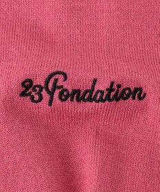23区GOLF 袖コンシャスで華やかさを添えて◎【23Fondation/WOMEN】タートルネック カラーニット