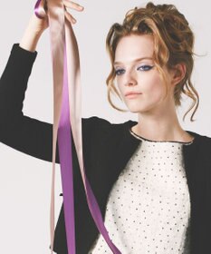 TOCCA CHIFFON TWEED ドレス