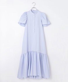 #Newans フレアヘムシャツワンピース