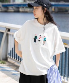 WEGO 【ユニセックス着用ITEM/綿100%/MLサイズ展開】CITY　BOYS　T（S）
