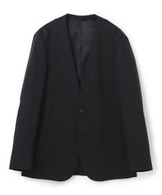 JOSEPH HOMME 【洗えるWOOLセットアップ】ウーステッドバラシャ　ノーカラージャケット