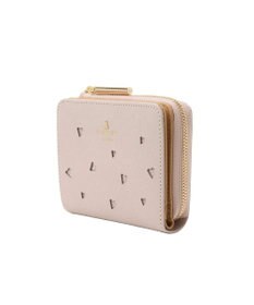 LANVIN en Bleu リュクサンブールハート 二つ折りLファスナー財布