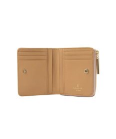 LANVIN en Bleu リュクサンブールハート 二つ折りLファスナー財布